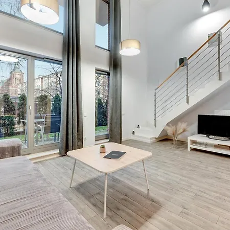 Waterlane Riverside Spa, Pool & Gym By Downtown Apartments Danzica Esterno foto