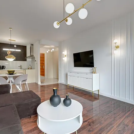 Waterlane Riverside Spa, Pool & Gym By Downtown Apartments Danzica Esterno foto