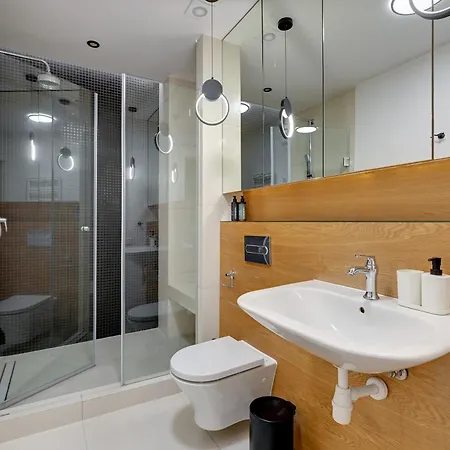 Waterlane Riverside Spa, Pool & Gym By Downtown Apartments Danzica Camera foto