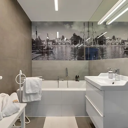 Waterlane Riverside Spa, Pool & Gym By Downtown Apartments Danzica Camera foto
