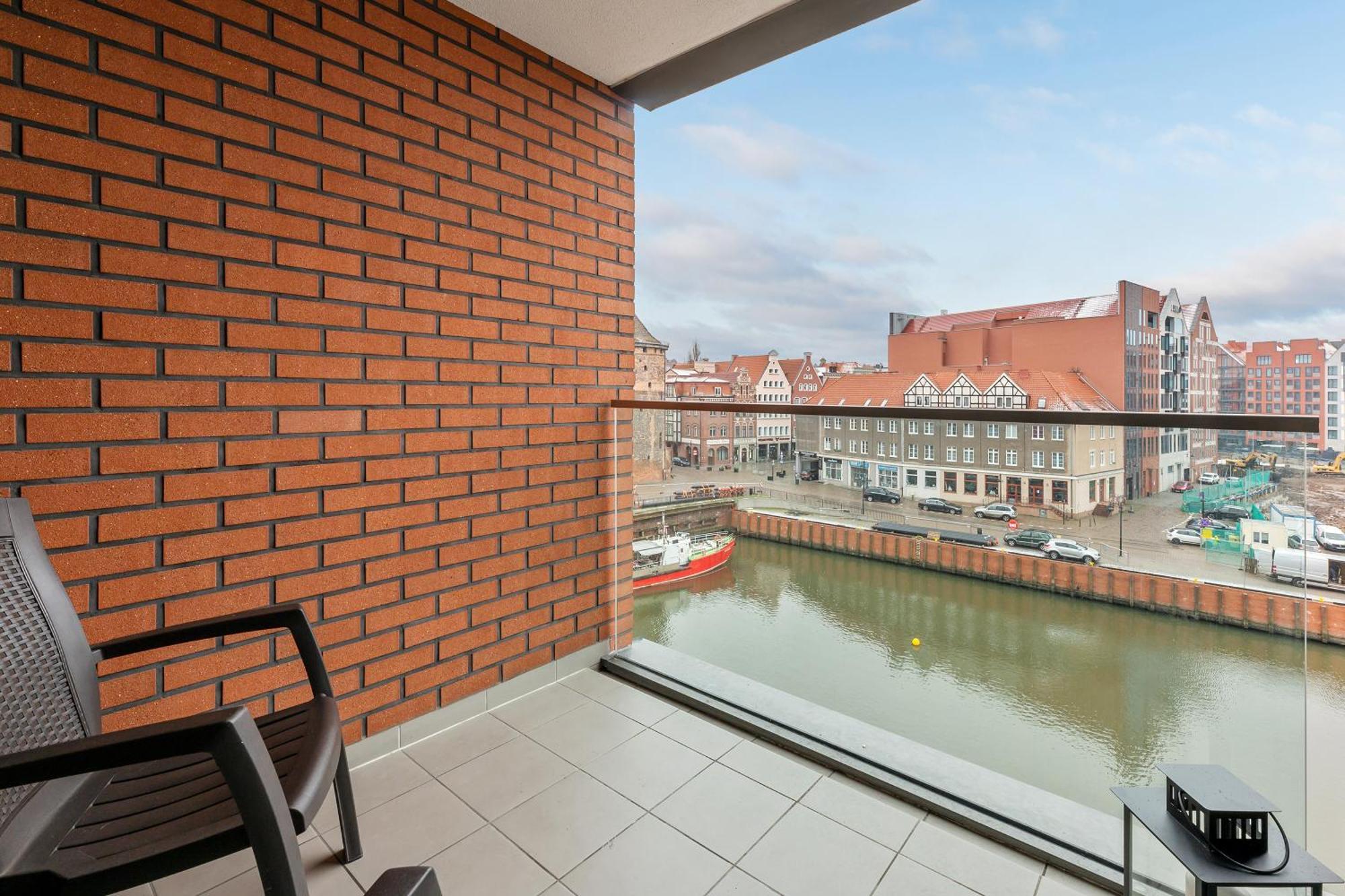 Apartment Waterlane Riverside Spa, Pool & Gym By Downtown Gdansk